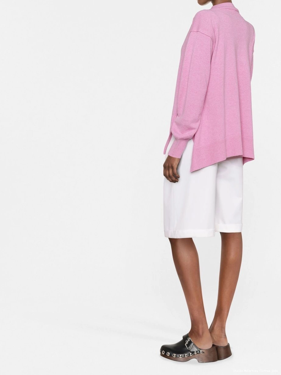 Cheap Women oversized McCartney cardigan Stella notched-detail 0819